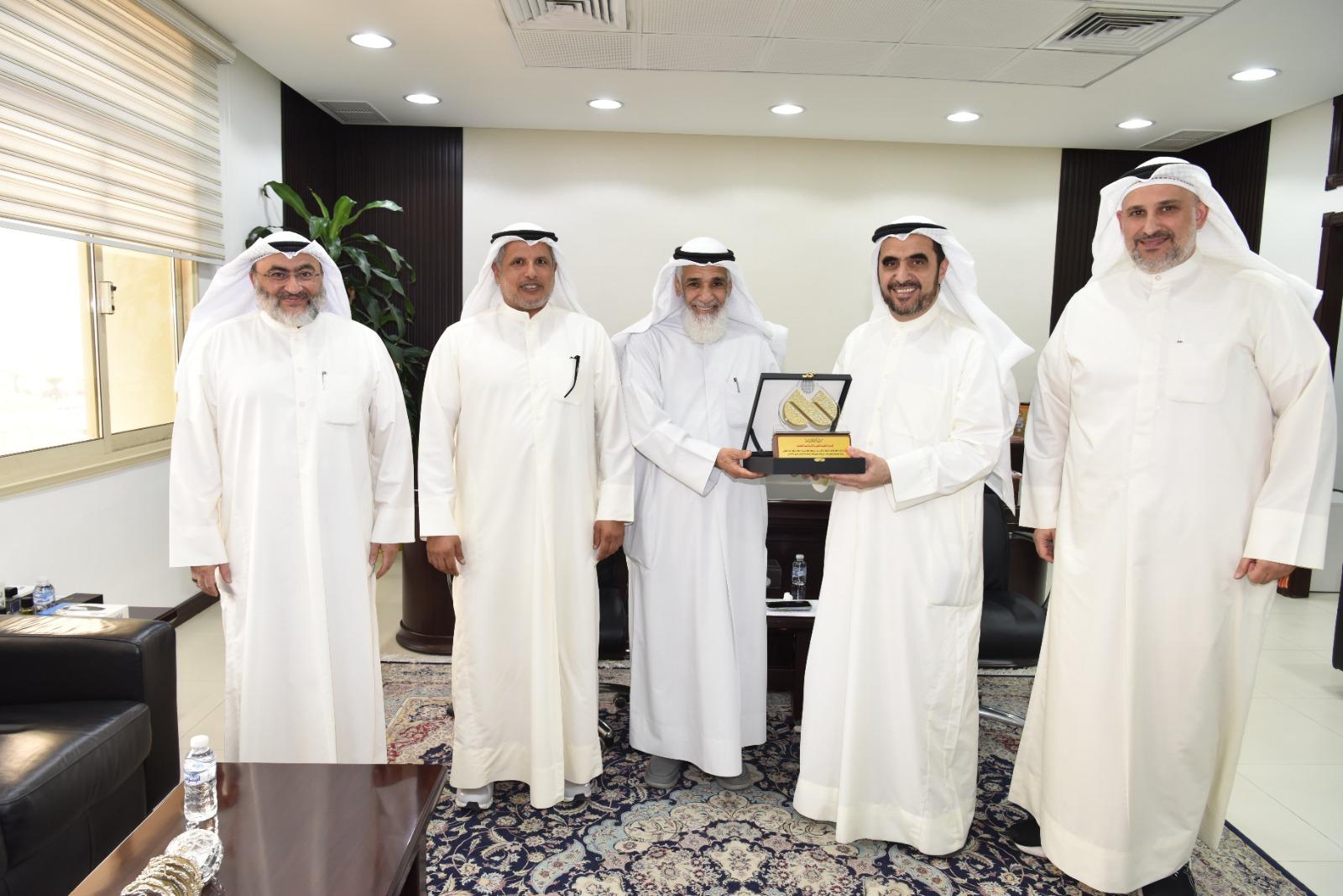 A delegation from Al Rahma International visited the International Islamic Charitable Organization.